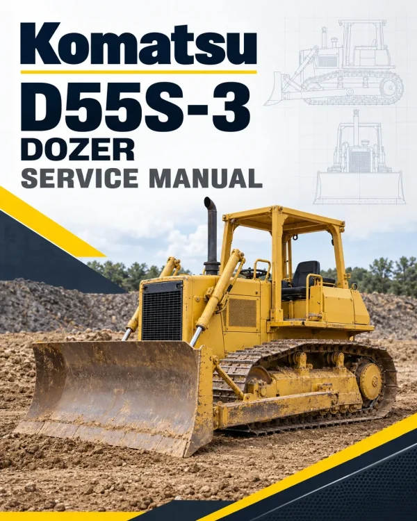 Komatsu D55S-3 Dozer Service Manual Komatsu D55S-3 Dozer Service Manual