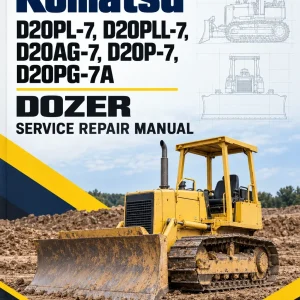 Komatsu D20PL-7, D20PLL-7, D20AG-7, D20P-7, D20PG-7A Dozer Manual