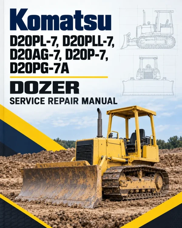 Komatsu D20PL-7, D20PLL-7, D20AG-7, D20P-7, D20PG-7A Dozer Manual Komatsu D20PL-7, D20PLL-7, D20AG-7, D20P-7, D20PG-7A Dozer Manual