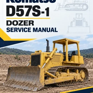 Komatsu D57S-1 Dozer Service Manual