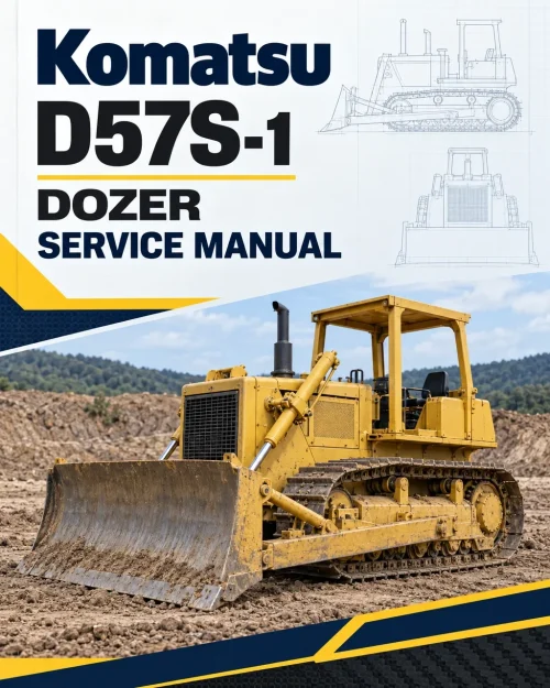Komatsu D57S-1 Dozer Service Manual