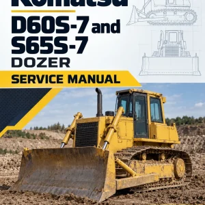 Komatsu D60S-7 and S65S-7 Dozer Service Manual