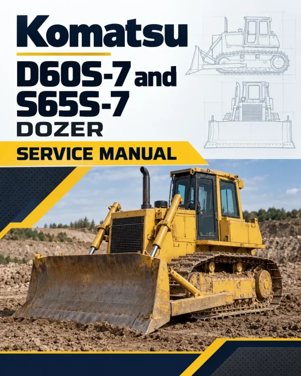 Komatsu D60S-7 and S65S-7 Dozer Service Manual Komatsu D60S-7 and S65S-7 Dozer Service Manual