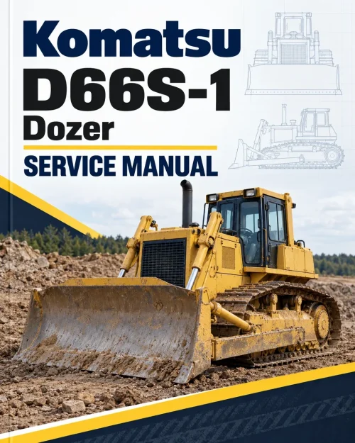 Komatsu D66S-1 Dozer Service Manual