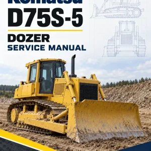Komatsu D75S-5 Dozer Service Manual