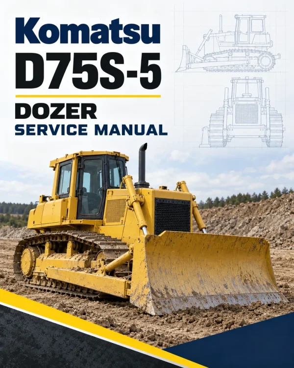 Komatsu D75S-5 Dozer Service Manual