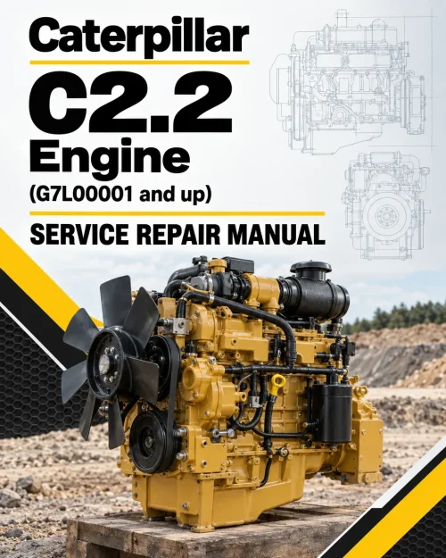 Caterpillar CAT C2.2 Engine Service Repair Manual (G7L00001 and up) Caterpillar CAT C2.2 Engine Service Repair Manual (G7L00001 and up)