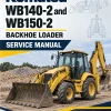 Komatsu WB140-2 and WB150-2 Backhoe Loader Service Manual Komatsu WB140-2 and WB150-2 Backhoe Loader Service Manual