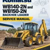 Komatsu WB140-2N and WB150-2N Backhoe Loader Service Manual