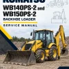Komatsu WB140PS-2 and WB150PS-2 Backhoe Loader Service Manual