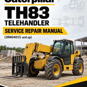 Caterpillar CAT TH83 Telehandler Service Repair Manual (3RN04015 and up) Caterpillar CAT TH83 Telehandler Service Repair Manual (3RN04015 and up)