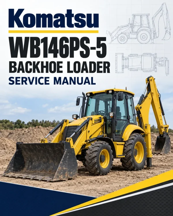 Komatsu WB146PS-5 Backhoe Loader Service Manual Komatsu WB146PS-5 Backhoe Loader Service Manual