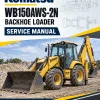 Komatsu WB150AWS-2N Backhoe Loader Service Manual