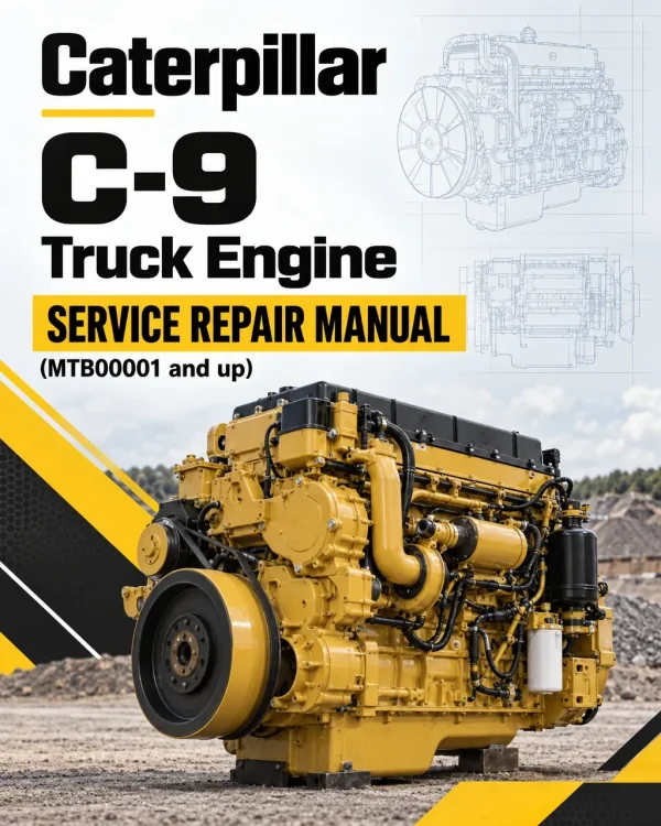 Caterpillar CAT C-9 Truck Engine Service Repair Manual (MTB00001 and up) Caterpillar CAT C-9 Truck Engine Service Repair Manual (MTB00001 and up)