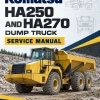 Komatsu HA250 and HA270 Dump Truck Service Manual Komatsu HA250 and HA270 Dump Truck Service Manual