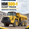 Komatsu HM300-1 Dump Truck Service Manual