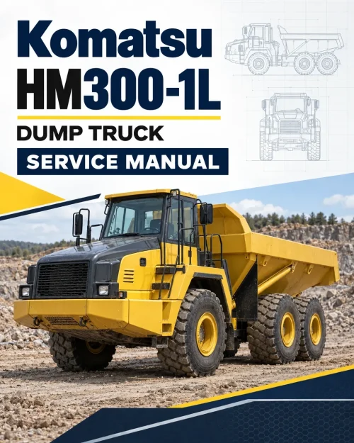 Komatsu HM300-1L Dump Truck Service Manual Komatsu HM300-1L Dump Truck Service Manual