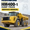 Komatsu HM400-1 Dump Truck Service Manual Komatsu HM400-1 Dump Truck Service Manual