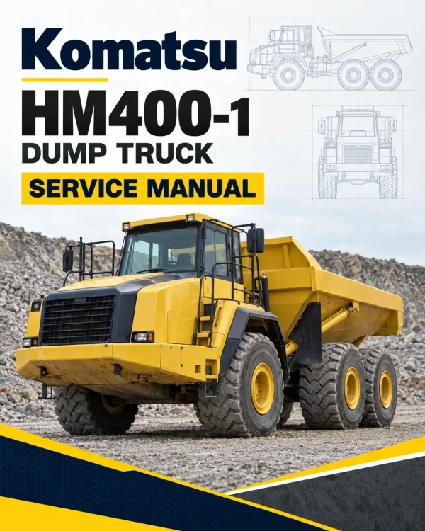 Komatsu HM400-1 Dump Truck Service Manual Komatsu HM400-1 Dump Truck Service Manual
