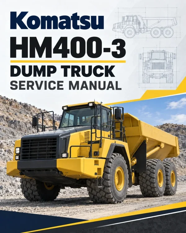 Komatsu HM400-3 Dump Truck Service Manual Komatsu HM400-3 Dump Truck Service Manual