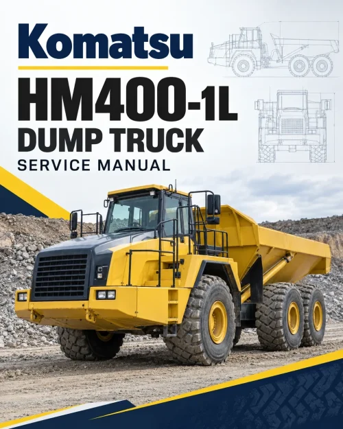 Komatsu HM400-1L Dump Truck Service Manual Komatsu HM400-1L Dump Truck Service Manual