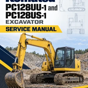 Komatsu PC128UU-1 and PC128US-1 Excavator Service Manual Komatsu PC128UU-1 and PC128US-1 Excavator Service Manual