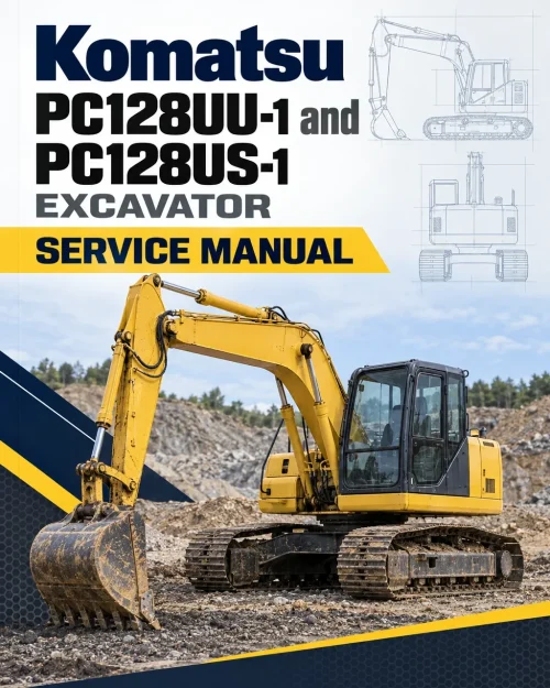 Komatsu PC128UU-1 and PC128US-1 Excavator Service Manual Komatsu PC128UU-1 and PC128US-1 Excavator Service Manual