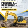 Komatsu PC228US-3 and PC228USLC-3 Excavator Service Manual Komatsu PC228US-3 and PC228USLC-3 Excavator Service Manual