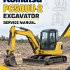Komatsu PC50UU-2 Excavator Service Manual Komatsu PC50UU-2 Excavator Service Manual