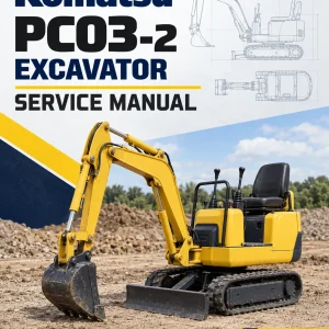 Komatsu PC03-2 Excavator Service Manual Komatsu PC03-2 Excavator Service Manual