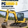 Komatsu PC58UU-3 Excavator Service Manual Komatsu PC58UU-3 Excavator Service Manual