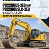 Komatsu PC2288US-3E0 and PC2288USLC-3E0 Excavator Manual Komatsu PC2288US-3E0 and PC2288USLC-3E0 Excavator Manual