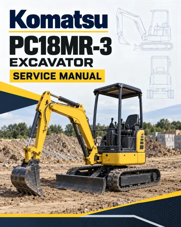 Komatsu PC18MR-3 Excavator Service Manual Komatsu PC18MR-3 Excavator Service Manual