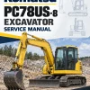 Komatsu PC78US-8 Excavator Service Manual Komatsu PC78US-8 Excavator Service Manual