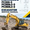 Komatsu PC300-3, PC300LC-3, PC360LC-3 Excavator Service Manual Komatsu PC300-3, PC300LC-3, PC360LC-3 Excavator Service Manual