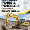 Komatsu PC400-3, PC400LC-3 Excavator Service Manual Komatsu PC400-3, PC400LC-3 Excavator Service Manual