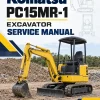 Komatsu PC15MR-1 Excavator Service Manual Komatsu PC15MR-1 Excavator Service Manual