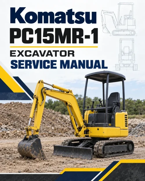 Komatsu PC15MR-1 Excavator Service Manual Komatsu PC15MR-1 Excavator Service Manual
