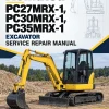 Komatsu PC27MRX-1, PC30MRX-1, PC35MRX-1 Excavator Manual Komatsu PC27MRX-1, PC30MRX-1, PC35MRX-1 Excavator Manual
