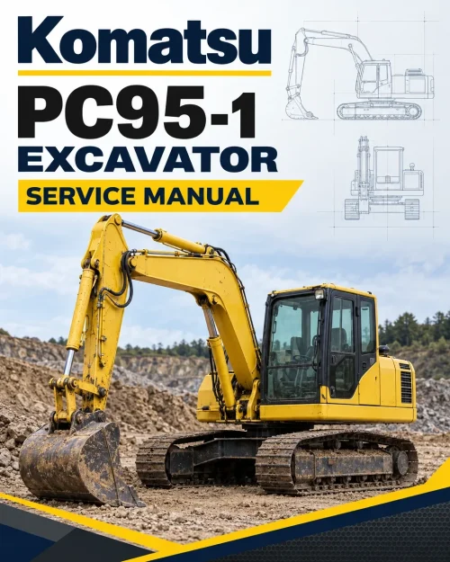 Komatsu PC95-1 Excavator Service Manual Komatsu PC95-1 Excavator Service Manual