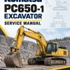 Komatsu PC650-1 Excavator Service Manual