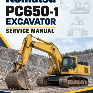 Komatsu PC650-1 Excavator Service Manual