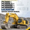 Komatsu PC1000-1, PC1000LC-1, PC1000SE-1, PC1000SP-1 Excavator Manual Komatsu PC1000-1, PC1000LC-1, PC1000SE-1, PC1000SP-1 Excavator Manual