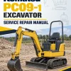 Komatsu PC09-1 Excavator Service Manual Komatsu PC09-1 Excavator Service Manual