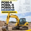 Komatsu PC60-5, PC60L-5, PC60U-5 Excavator Service Manual Komatsu PC60-5, PC60L-5, PC60U-5 Excavator Service Manual
