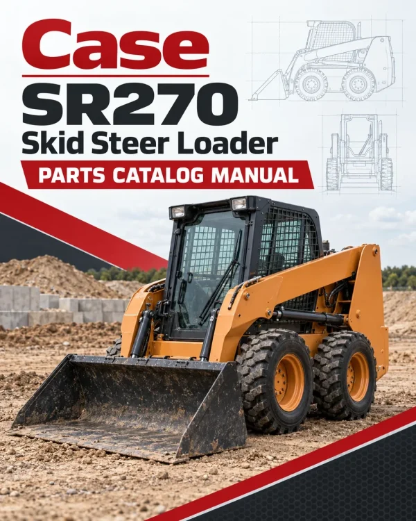Case SR270 Skid Steer Loader Tier 4B Parts Catalog Manual Case SR270 Skid Steer Loader Tier 4B Parts Catalog Manual