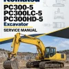 Komatsu PC300-5, PC300LC-5, PC300HD-5 Excavator Service Manual Komatsu PC300-5, PC300LC-5, PC300HD-5 Excavator Service Manual