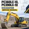 Komatsu PC360LC-10, PC390LC-10 Excavator Service Manual Komatsu PC360LC-10, PC390LC-10 Excavator Service Manual