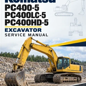 Komatsu PC400-5, PC400LC-5, PC400HD-5 Excavator Service Manual Komatsu PC400-5, PC400LC-5, PC400HD-5 Excavator Service Manual