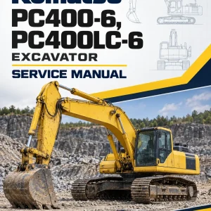 Komatsu PC400-6, PC400LC-6 Excavator Service Manual Komatsu PC400-6, PC400LC-6 Excavator Service Manual